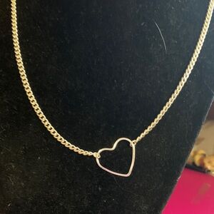 Elegant silver Heart Necklace